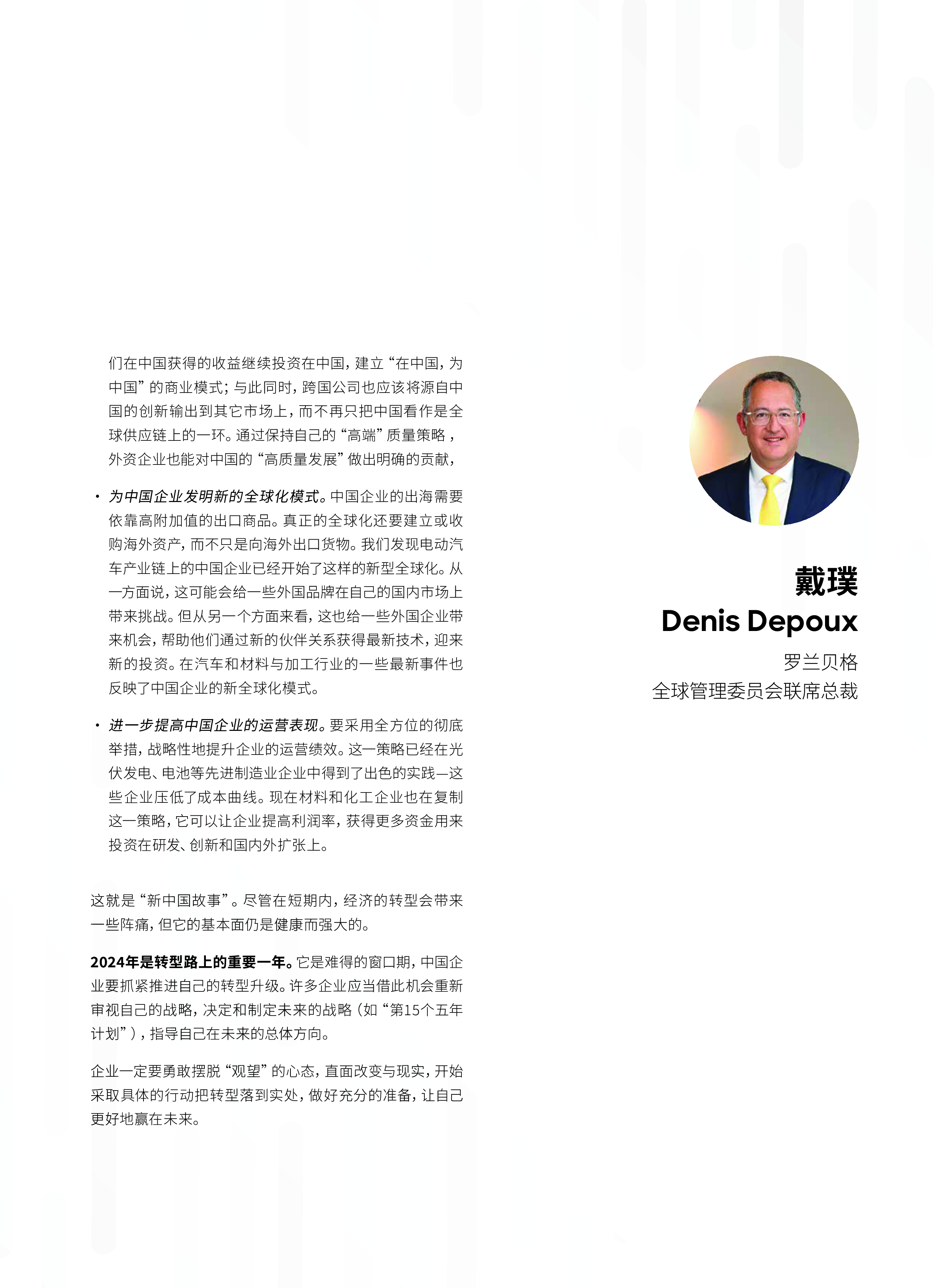 罗兰贝格:中国行业趋势报告-2024年度特别报告